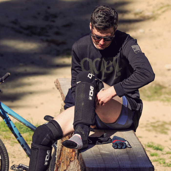 TSG BMX Shinguard - Black