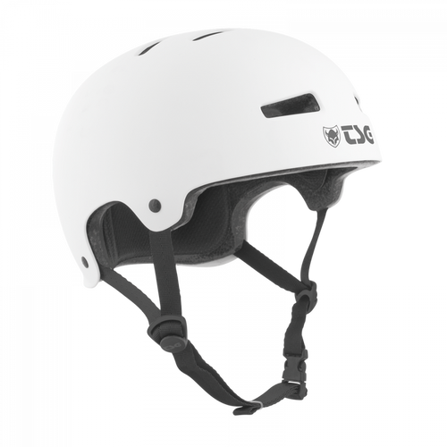 TSG Evolution Solid Color Helmet - Satin White