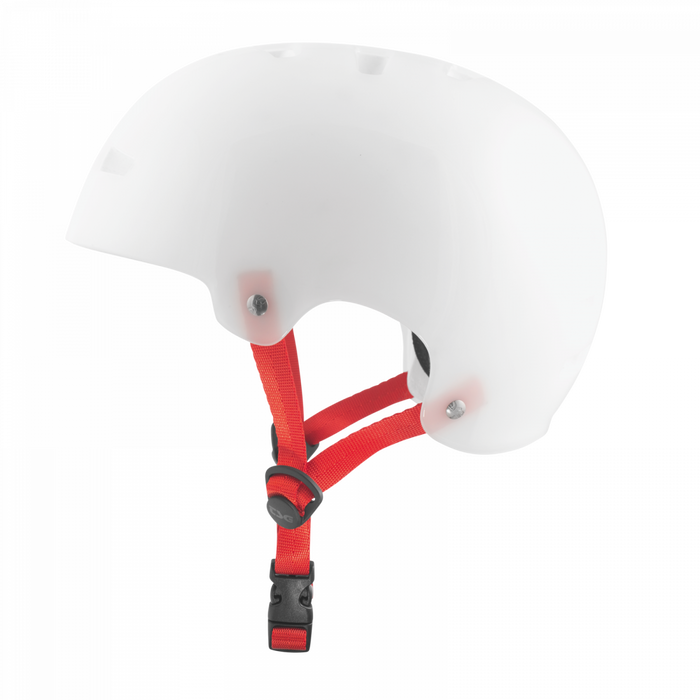 TSG Evolution Special Makeup Helmet - Clear White (White EPS)
