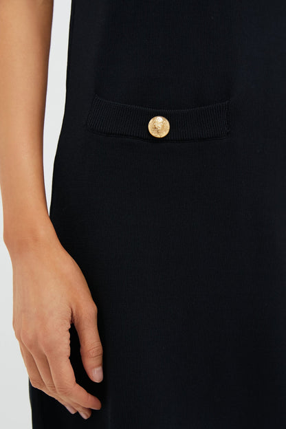 Black Knit Malley Dress