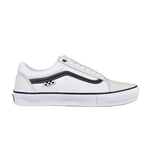 Vans Skate Old Skool - Leather White/White