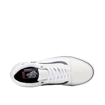 Vans Skate Old Skool - Leather White/White