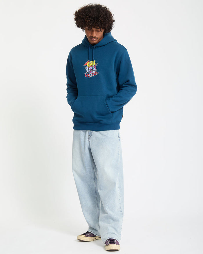 Volvom Noder Hoodie - Cosmic Blue