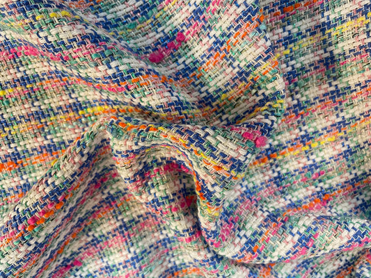 Woven Boucle Lurex Poly/Rayon - Multicolor